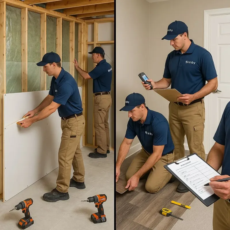 Repairs and Reconstruction process in Andalusia, IL